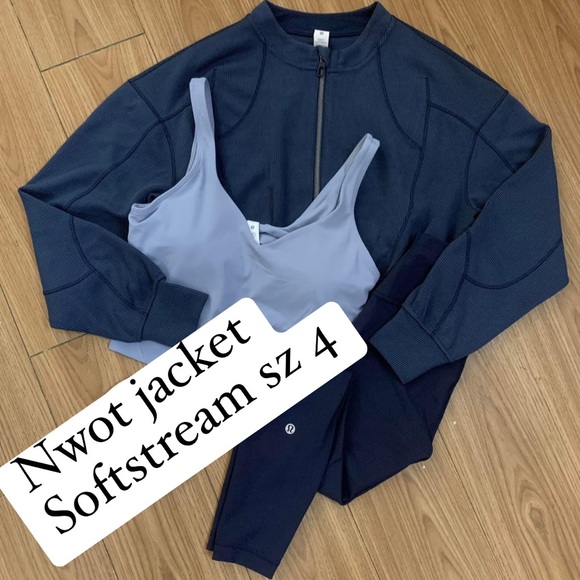 NWOT Lululemon Jacket sz 4 - softstream material (no top, no pants) - Picture 2 of 8